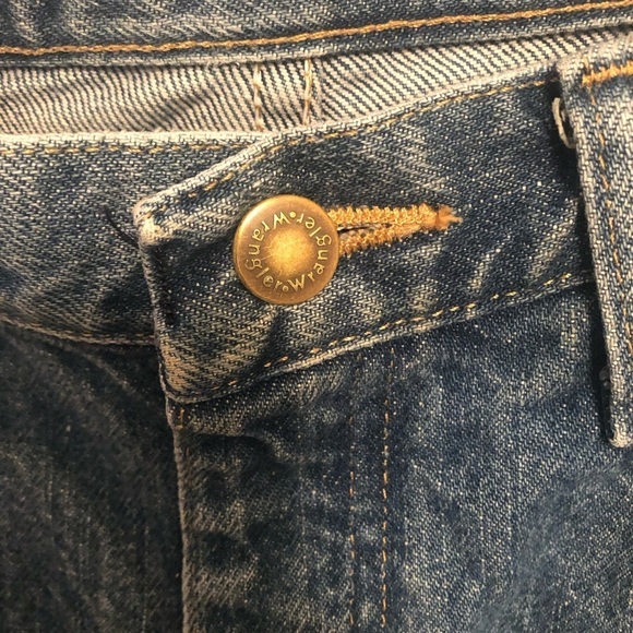 Wrangler Blue Jeans Size  34/30 - Picture 6 of 8